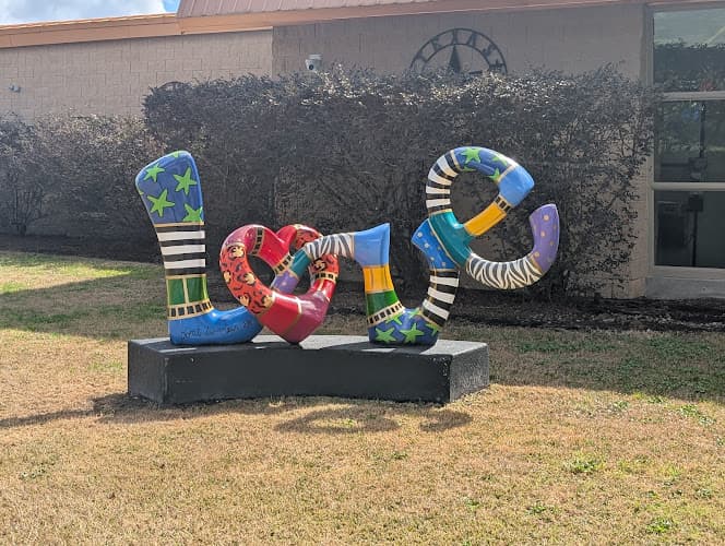 Love Sculpture in Beaumont, TX