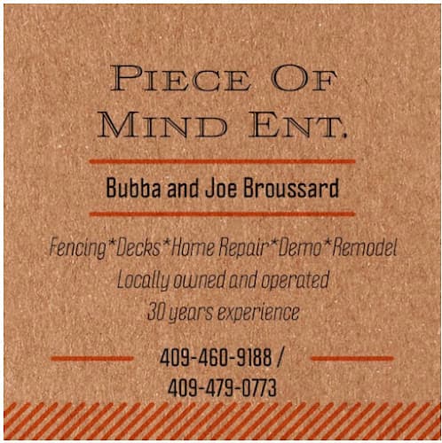 Piece Of Mind Enterprises in Groves, TX