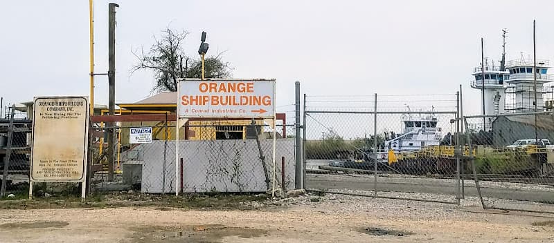Orange shipbuilding in Orange, TX