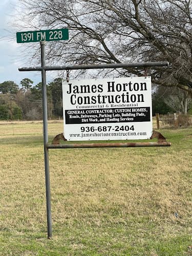 James Horton Construction in Grapeland, TX