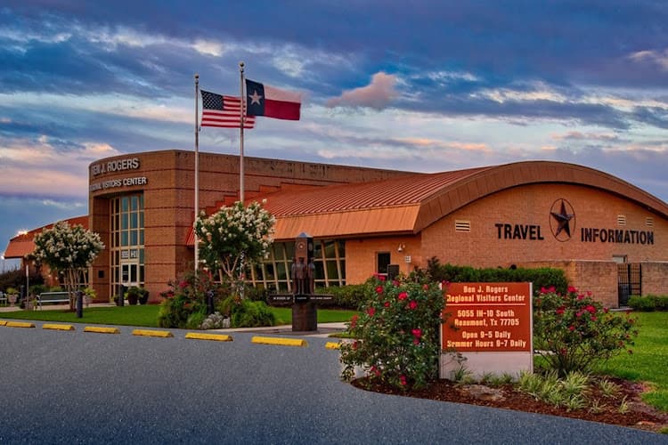 Ben J. Rogers Regional Visitors Center in Beaumont, TX