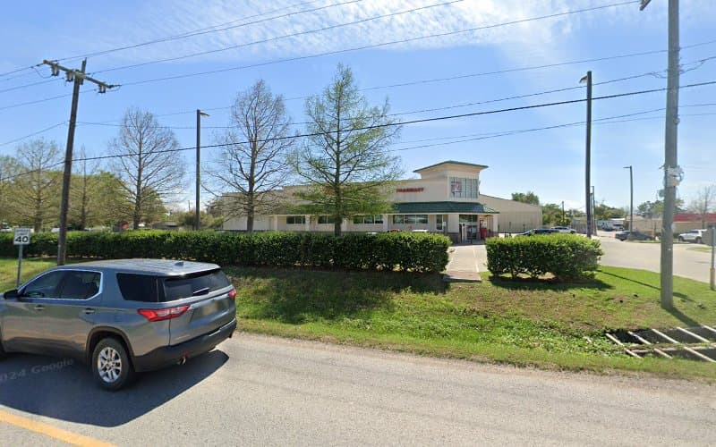 COVID-19 Drive-Thru Testing at Walgreens in Bridge City, TX