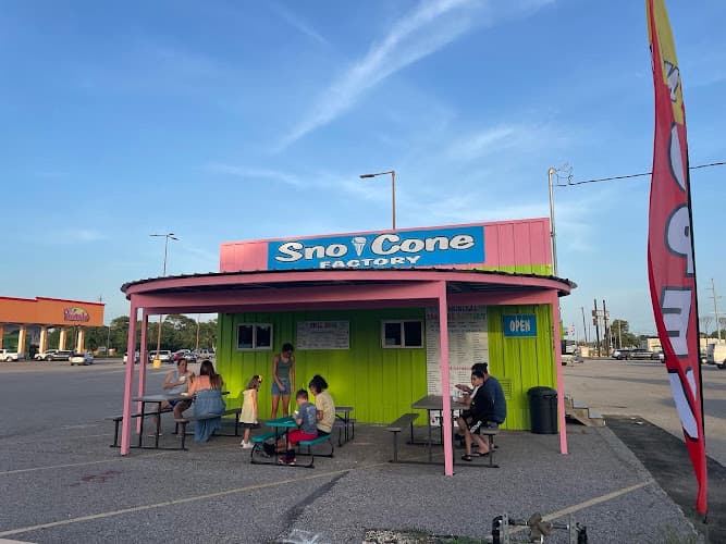 The Original Sno Cone Factory in Port Arthur, TX