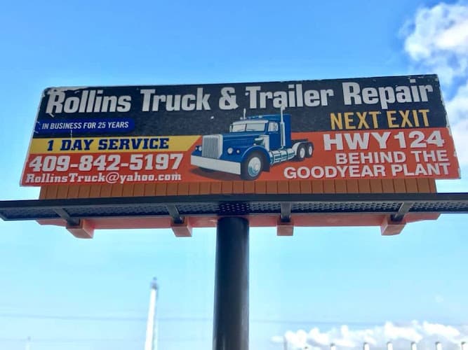 Rollins Truck & Trailer Repair in Beaumont, TX