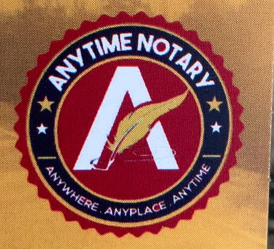 Anytime Notary & Services / Mobile Notary Only