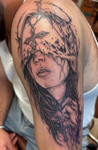 Gentle Poison Tattoo in Nederland, TX
