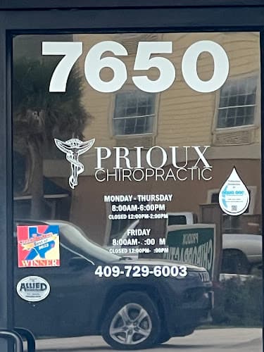 Prioux Chiropractic Center in Port Arthur, TX