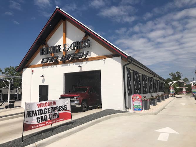 Heritage Express Car Wash in Nederland, TX