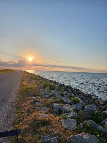 Pleasure Island Levee in Port Arthur, TX