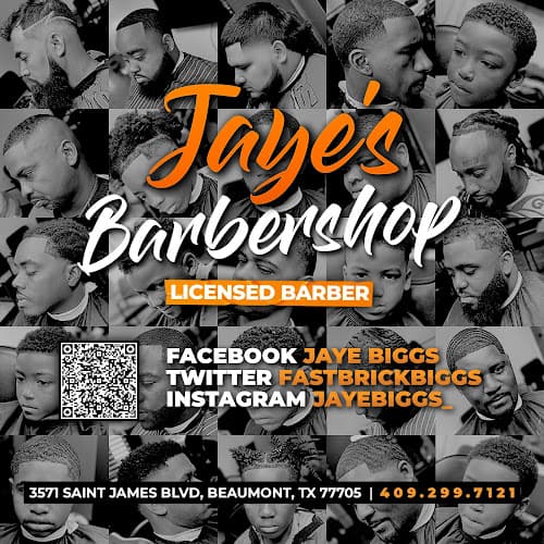 Jaye’s Barbershop in Beaumont, TX
