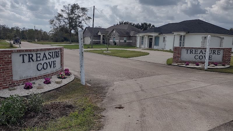 Treasure Cove subdivision in Beaumont, TX
