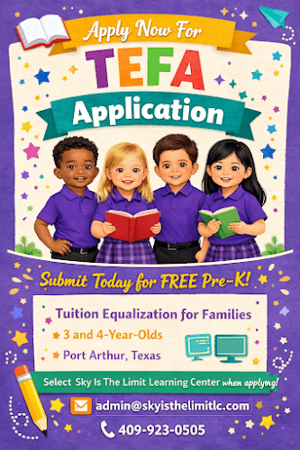 Sky Is The Limit Learning Center in Port Arthur, TX