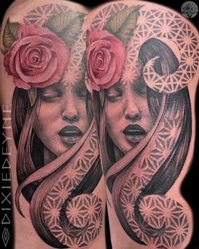 Tattoos by Dixie Deyné in Beaumont, TX