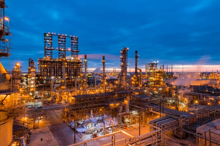 Valero Port Arthur Refinery in Port Arthur, TX
